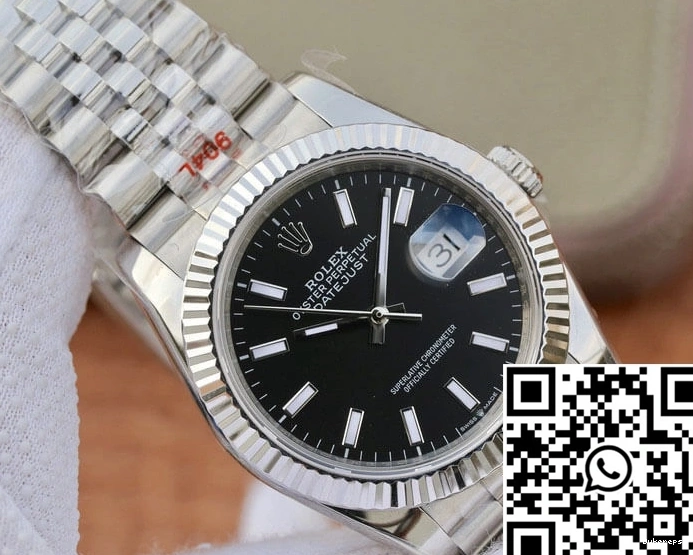 Factory 689 Black GM Datejust Rolex Dial M126234-0015 Sophisticated 0815